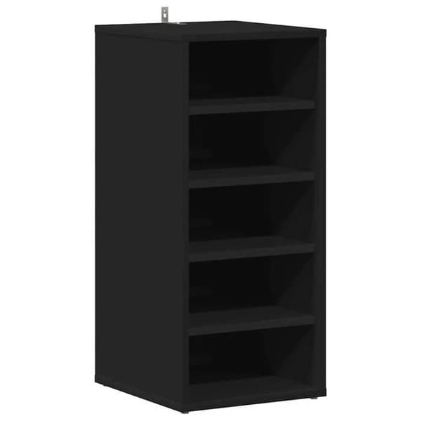 Skoark - MAISON EXCLUSIVE - 31,5 x 35 x 70 cm - Sort - 5 rum - Væg/gulv montering Svart