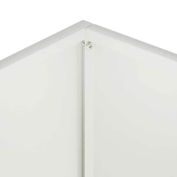 Maison Exclusive - Trädgårdskrukor 2 st Vit 40 x 30 x 50 cm