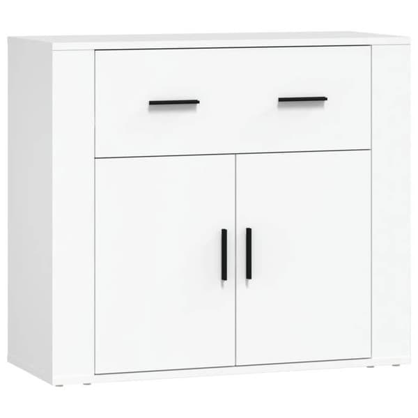 Maison Exclusive - 3 stk. Buffet Hvid Ingeniørtræ Vit