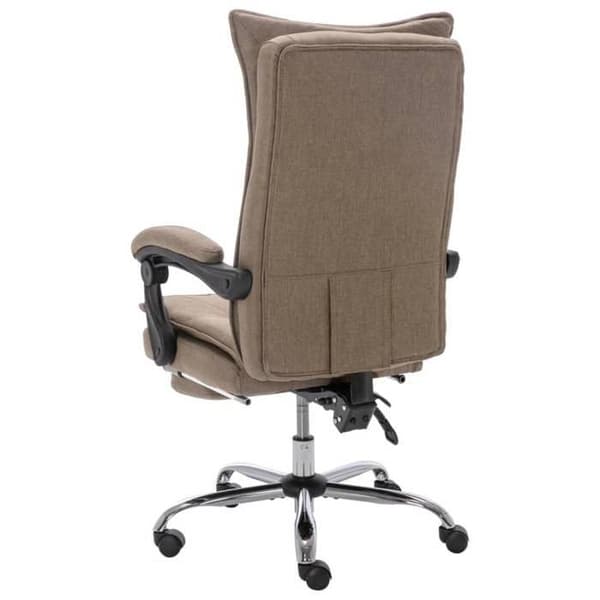 Maison Exclusive - Kontorsstol Taupe Tyg Mol