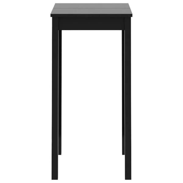 Maison Exclusive - Barbord MDF svart 55x55x107 cm