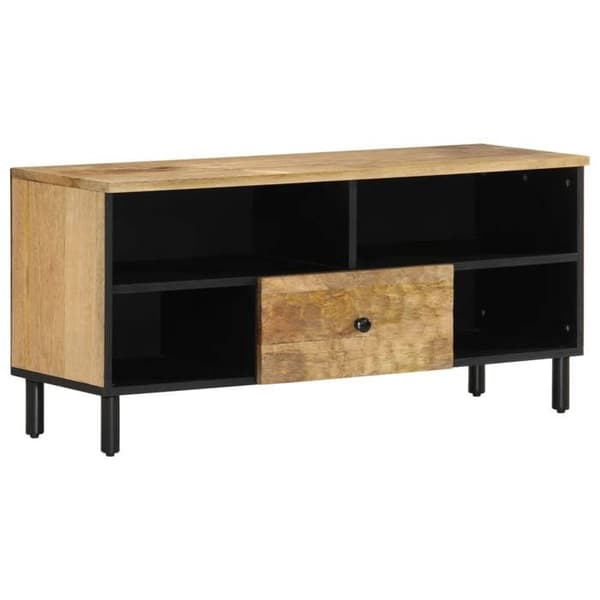 Maison Exclusive - TV-møbel 100x33x46 cm i massivt mangotræ