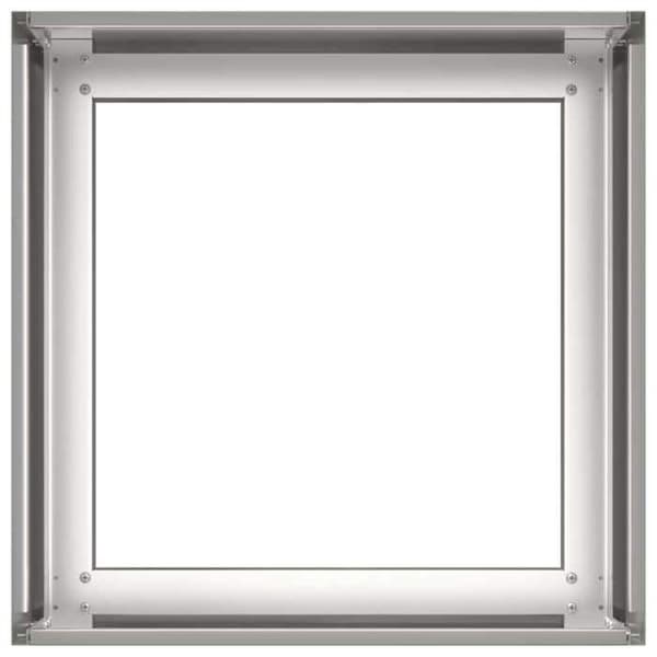Maison Exclusive - Jardinière 40x40x30 cm rustfrit stål