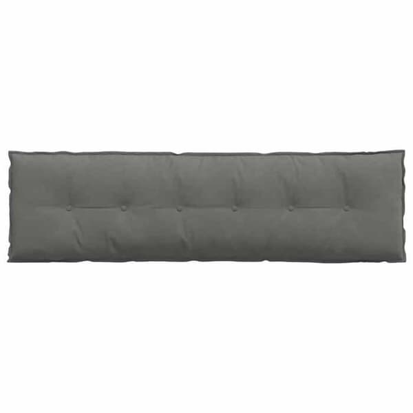 Maison Exclusive - Mørkegrå rygpude 180 x 50 cm Mikrofiberstof
