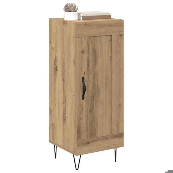 Maison Exclusive - Buffet i håndlavet eg 34,5 x 34 x 90 cm