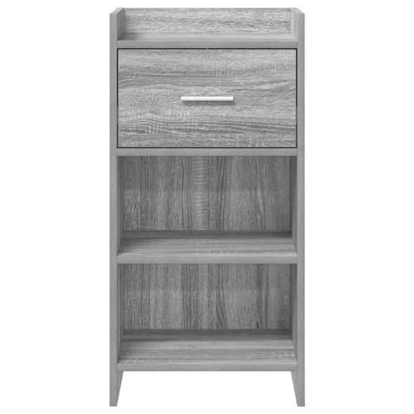 Maison Exclusive - Buffé Sonoma grå 40 x 36 x 80 cm Ingenjörsträ