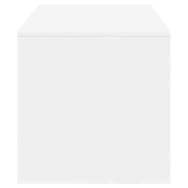 Maison Exclusive - TV-möbel Vit 80 x 40 x 40 cm Agglomerat