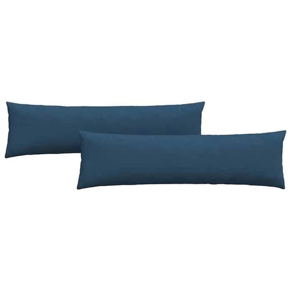 Sittkuddar - EXKLUSIVT HEM - 145 x 40 cm (2-pack) - Blå - Dragkedja - Polyesterfyllning Blå