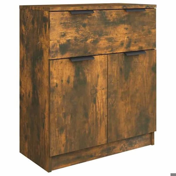 Maison Exclusive - Buffé Ek rökig 60x30x70 cm Ingenjörsträ
