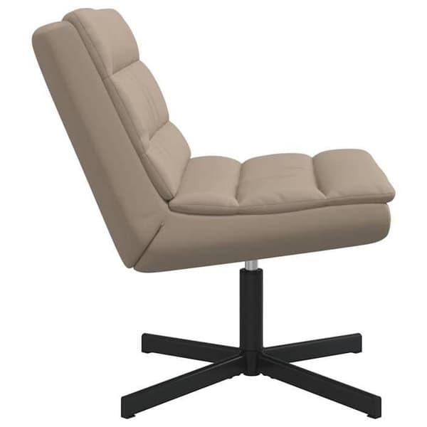Maison Exclusive - Svängbar stol Cappuccino 63 x 75 x 76 cm Konstläder