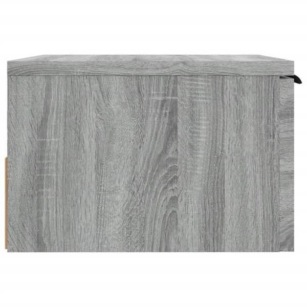 Maison Exclusive - Väggmonterad sängbord Sonoma grå 34x30x20 cm Sonoma grå