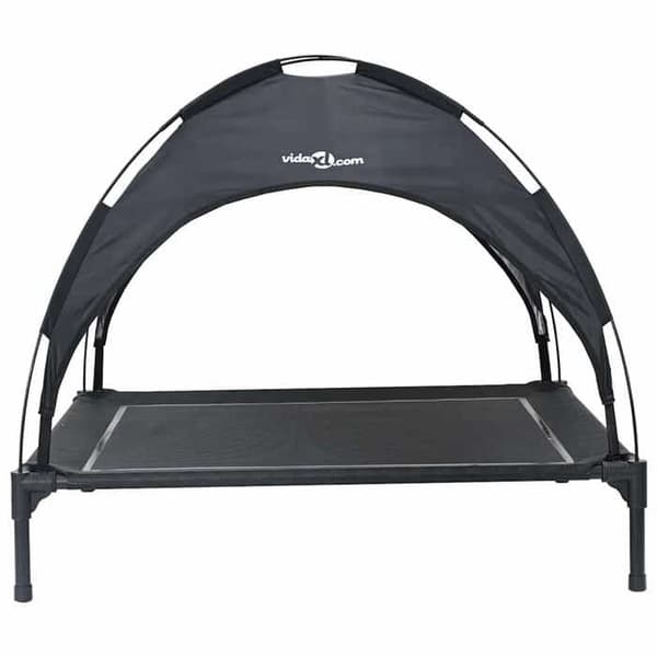 Maison Exclusive - Koiran sänky 104 x 86 x 84,5 cm Musta teräs