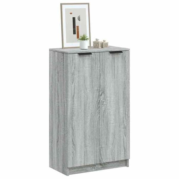 Maison Exclusive - Skoskab Sonoma grå 59x35x100 cm Ingeniørtræ
