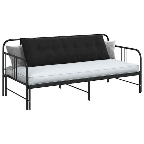 Maison Exclusive - Rygpude Sort 160 x 50 cm Velour