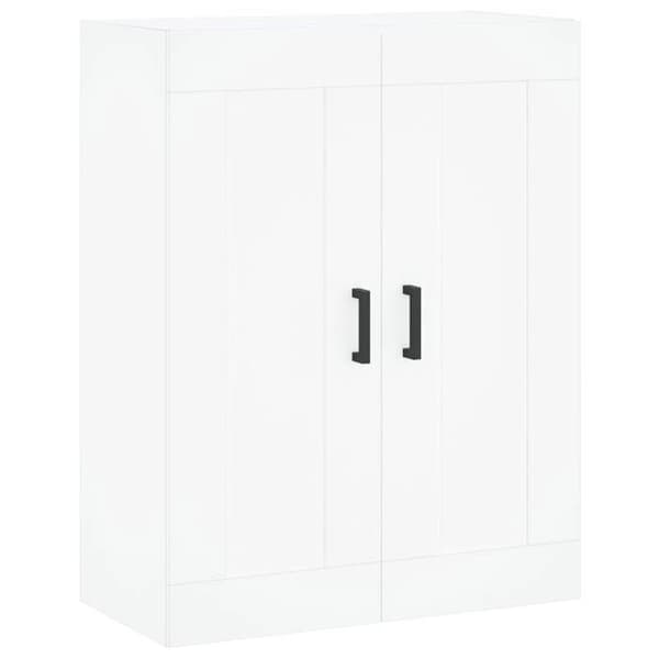 Maison Exclusive - Buffé hög Vit 69,5x34x180 cm Ingenjörsträ Vit