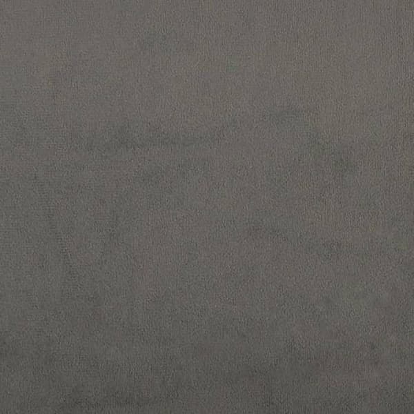 Maison Exclusive - Päätylevy korvilla Tummanharmaa 147x23x118/128 cm Sametti