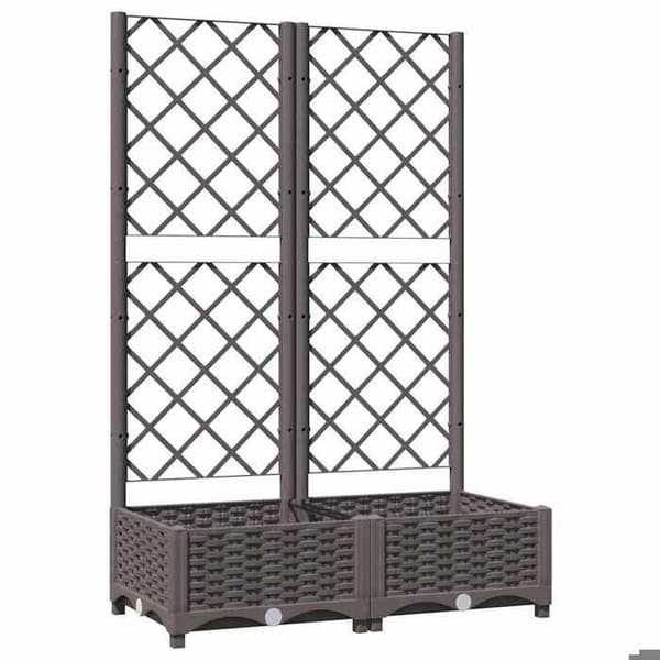 Maison Exclusive - Ruskea Puutarha 80 x 40 x 121,5 cm