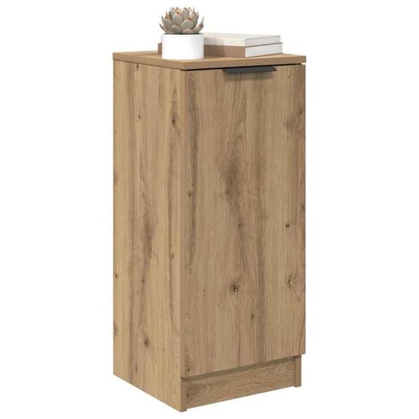 Maison Exclusive - Buffet i håndlavet egetræ 30 x 30 x 70 cm Ingeniørtræ