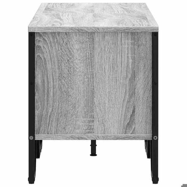 Maison Exclusive - TV-møbel sonoma grå 122x34x41 cm ingeniørtræ