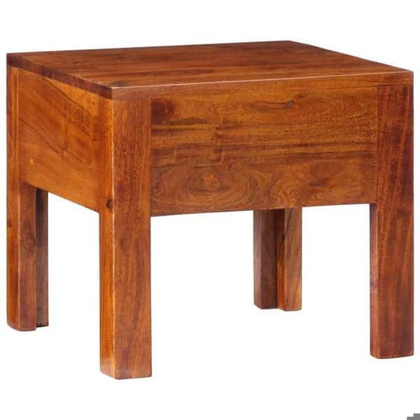 Maison Exclusive - Natborde 2 stk 40x40x36 cm massiv akacietræ