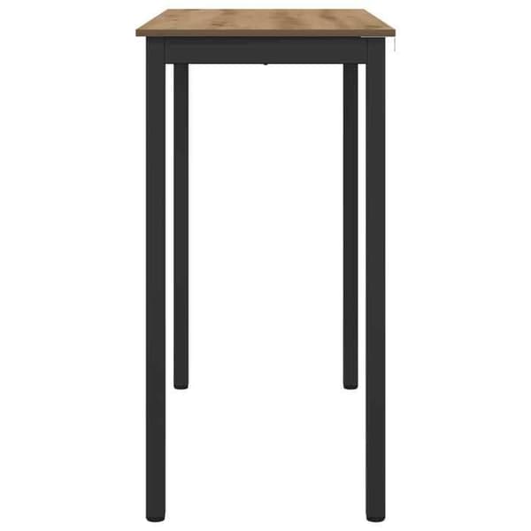 Maison Exclusive - Stående barbord i ingeniørtræ, rektangulær