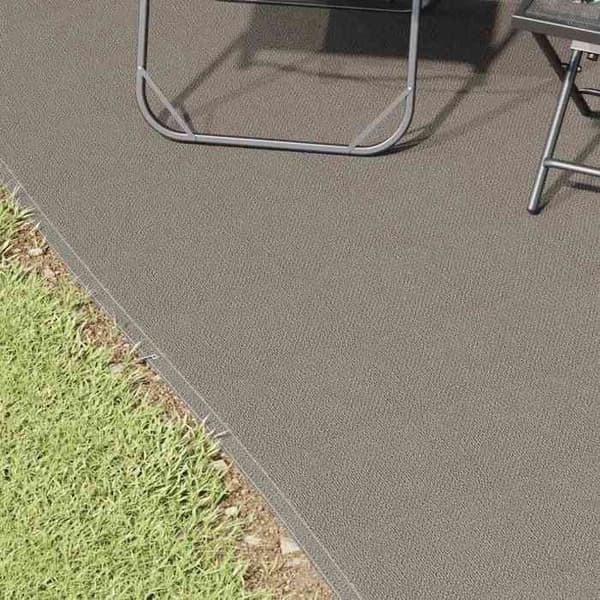 Maison Exclusive - Vaaleanharmaa telttamatto 700 x 400 cm Polyeteeni