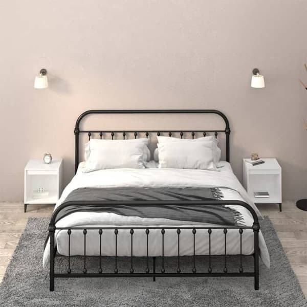 Maison Exclusive - Natborde 2 stk Hvid 40x35x50 cm Vit
