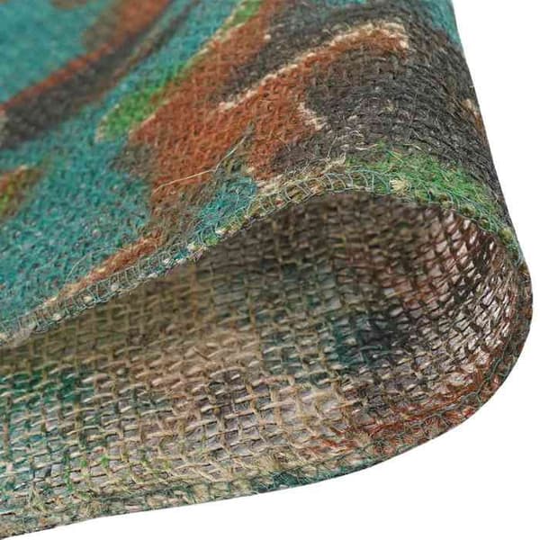 Maison Exclusive - Jute rulle 200 x 1500 cm Camouflage