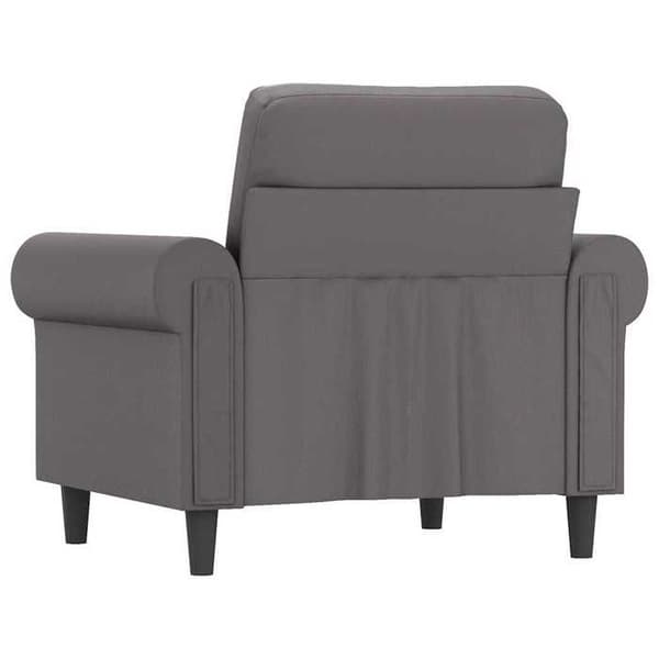 Maison Exclusive - Harmaa Tuoli 60 cm Keinonahkaa