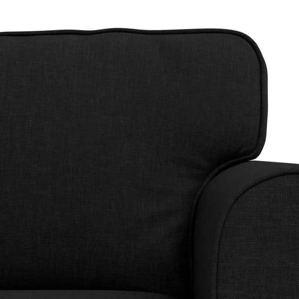 Maison Exclusive - Sæt af 2 sofaer i sort stof