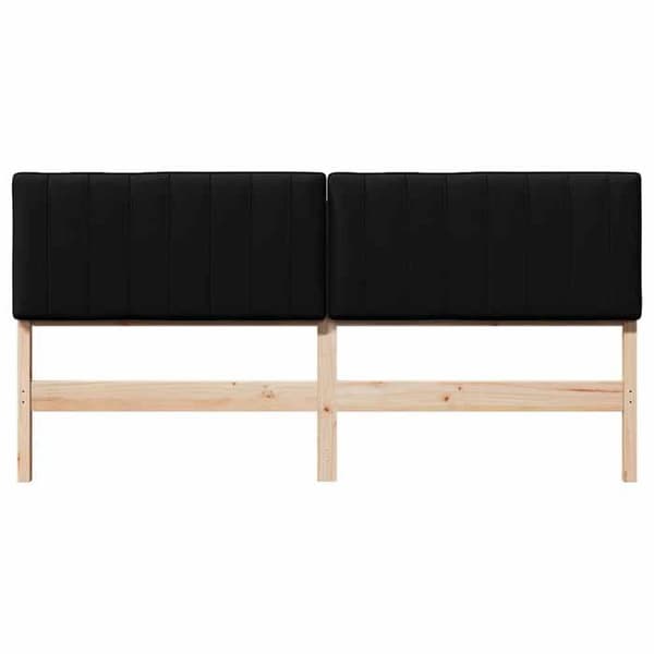 Hovedgærde - EKSKLUSIV HUS - Rektangulær - Massiv fyr - 200 cm - Brun/Sort Brun och Svart