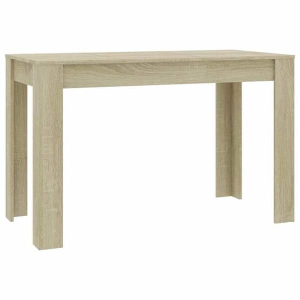 Spisebord - EKSKLUSIV HUS - Sonoma eg - 120x60x76 cm - Ingeniørtræ - Rektangulær Sonoma ek