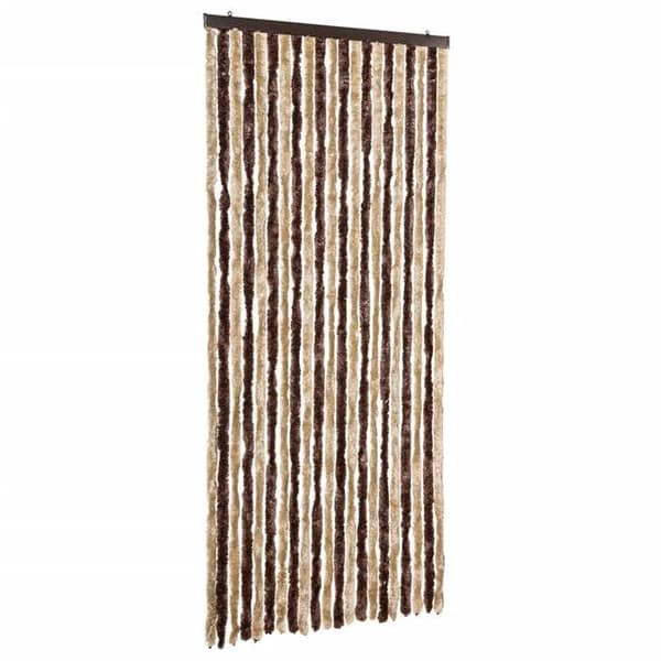 Maison Exclusive - Beige og lys brun myggenet 90x220 cm Chenille