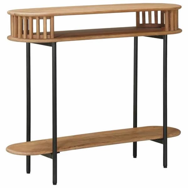 Maison Exclusive - Håndlavet sidebord Brun Teak 90 x 30 x 75 cm