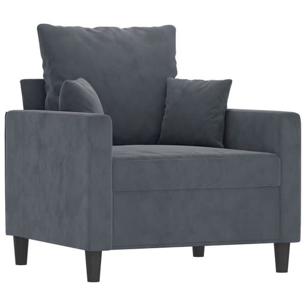 Maison Exclusive - Mørkegrå Stol 60 cm Velour