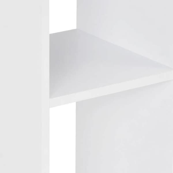 Maison Exclusive - Valkoinen baaripöytä 60x60x110 cm