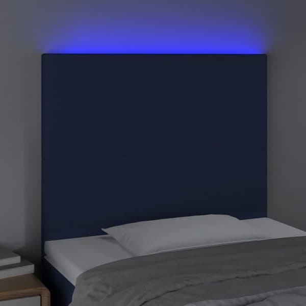 Maison Exclusive - LED-pääty sininen 100x5x118/128 cm kangas Blå