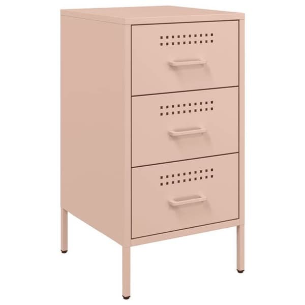 Maison Exclusive - Natborde 2 stk. rosa 36x39x68 cm stål