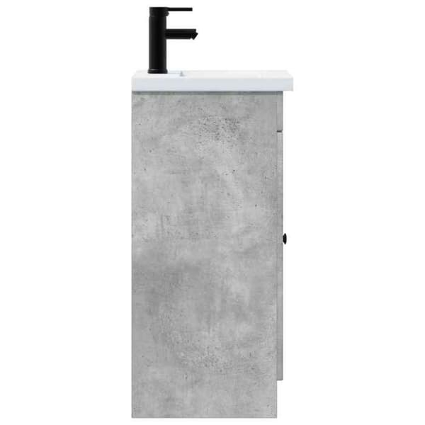 Maison Exclusive - Badeværelsesmøbel med vask Grå beton 42 x 40 x 84,5 cm