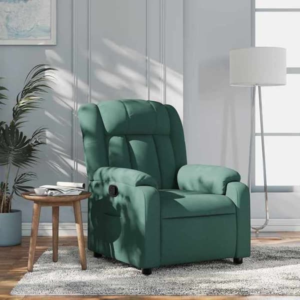 Maison Exclusive - Mørkegrøn Recliner Stol i Stof