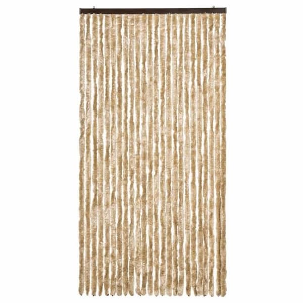 Maison Exclusive - Beige hyönteissuoja verho 100x200 cm chenille