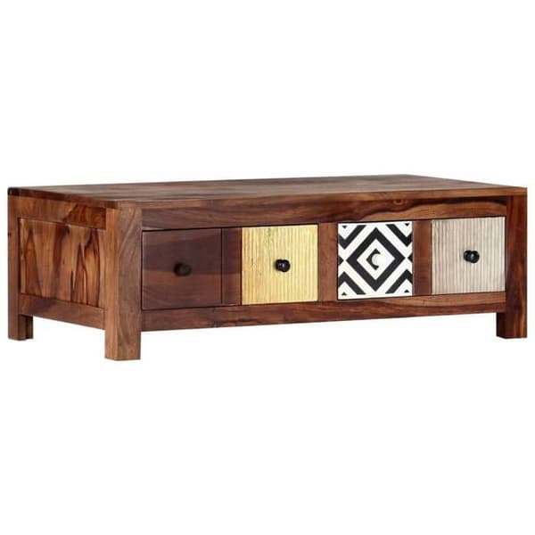 Maison Exclusive - Sofabord 90x50x30 cm Massivt træ