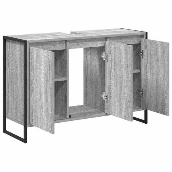 Maison Exclusive - Badrumsskåp Grå Sonoma 90 x 30 x 60 cm Gris Sonoma