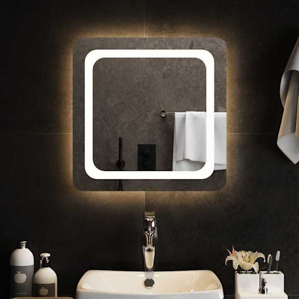 Maison Exclusive - LED-badrumsspegel 50x50 cm