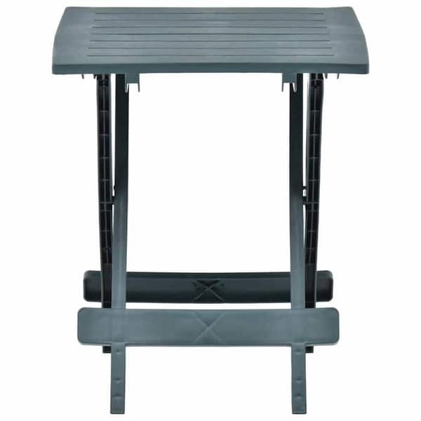 Maison Exclusive - Foldbart havebord grøn 45x43x50 cm plastik Grön
