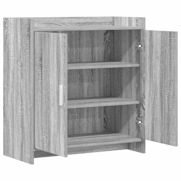 Maison Exclusive - Buffet Sonoma grå 72 x 36 x 80 cm Ingenjörsträ