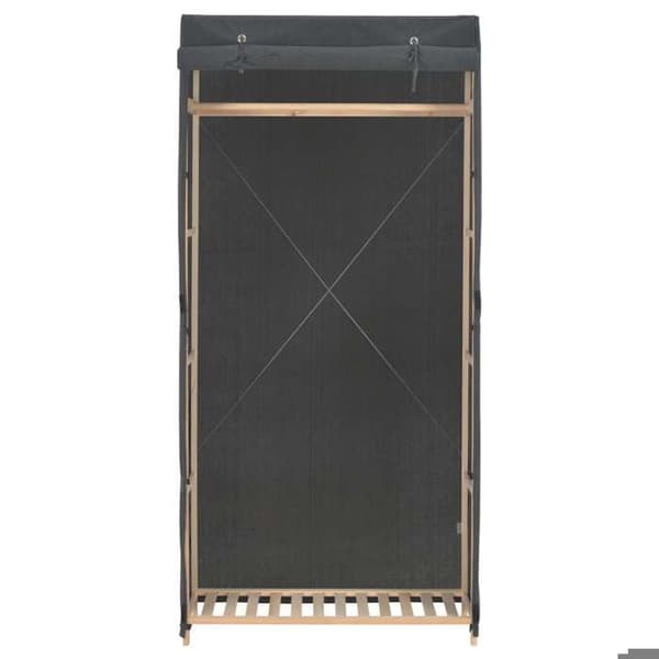 Kangashylly - Maison Exclusive - Harmaa - 79 x 40 x 170 cm - Puukehys Grå