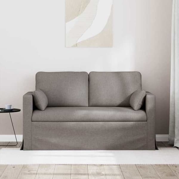 Maison Exclusive - Soffa Taupe 139 x 78 x 80 cm tyg