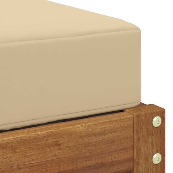 Maison Exclusive - Akasiapuu Puutarhapenkki Luonnollinen