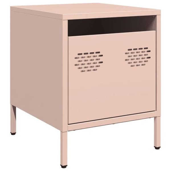Maison Exclusive - Natborde 2 stk. rosa 35x39x43,5 cm stål
